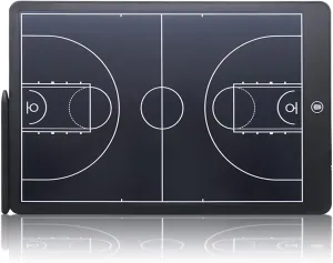 16'' LCD Screen Tactical Coaching Marker Board, Electronic Board with Stylus Pen,with Lock Function,for Coach Basketball Soccer