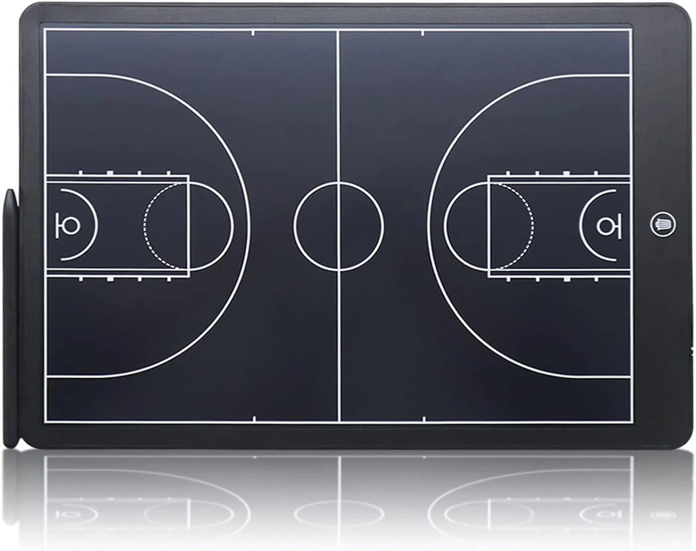 16'' LCD Screen Tactical Coaching Marker Board, Electronic Board with Stylus Pen,with Lock Function,for Coach Basketball Soccer