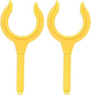 2Pcs Boat Oar Lock, Plastic Marine Oar Lock Fishing Rod Bracket Boat Oarlock Socket for Marine Yacht Boat