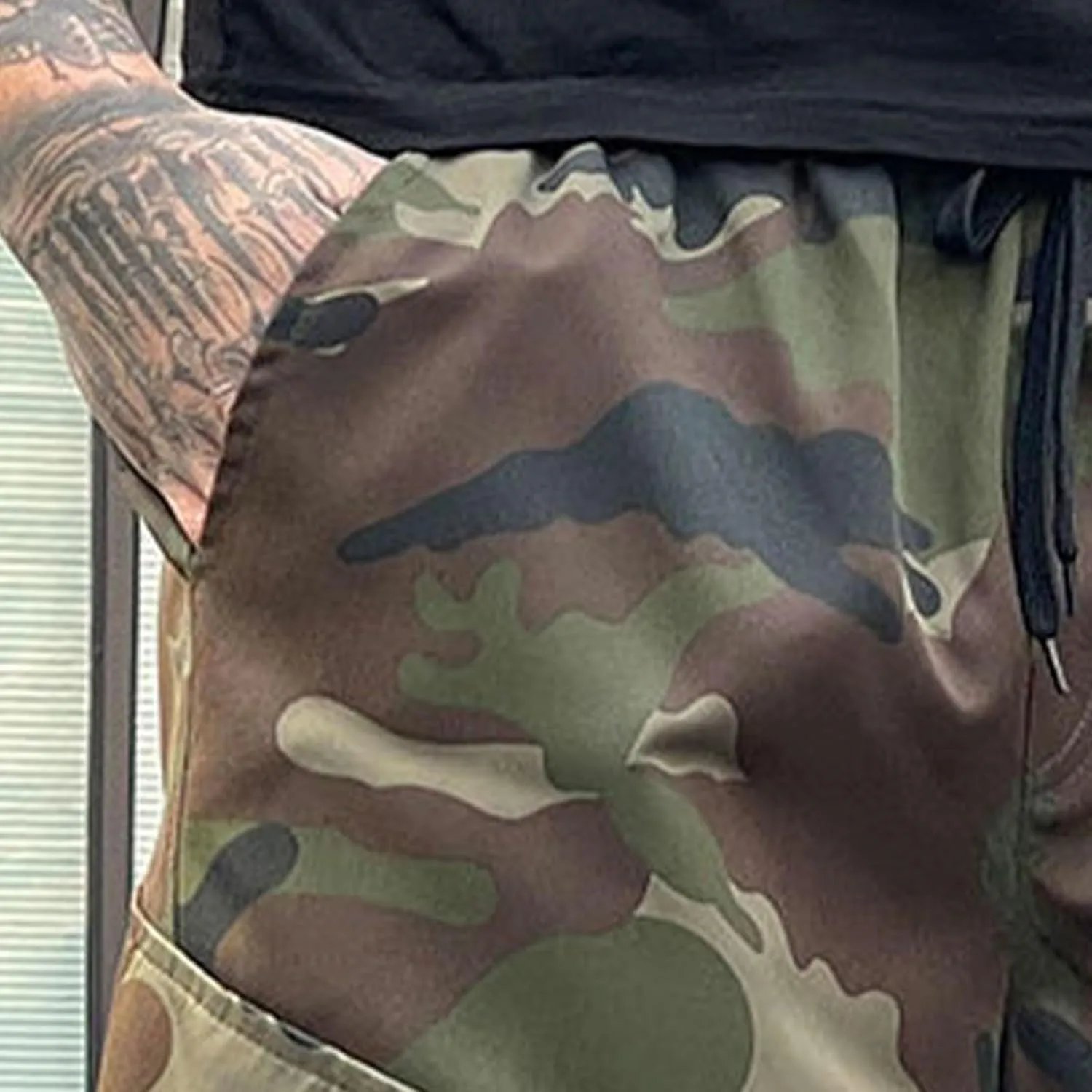 ADHOWBEW Summer Shorts for Men Carpenter Summer Tactical Stretch Big and Tall Hiking Relaxed Trunks