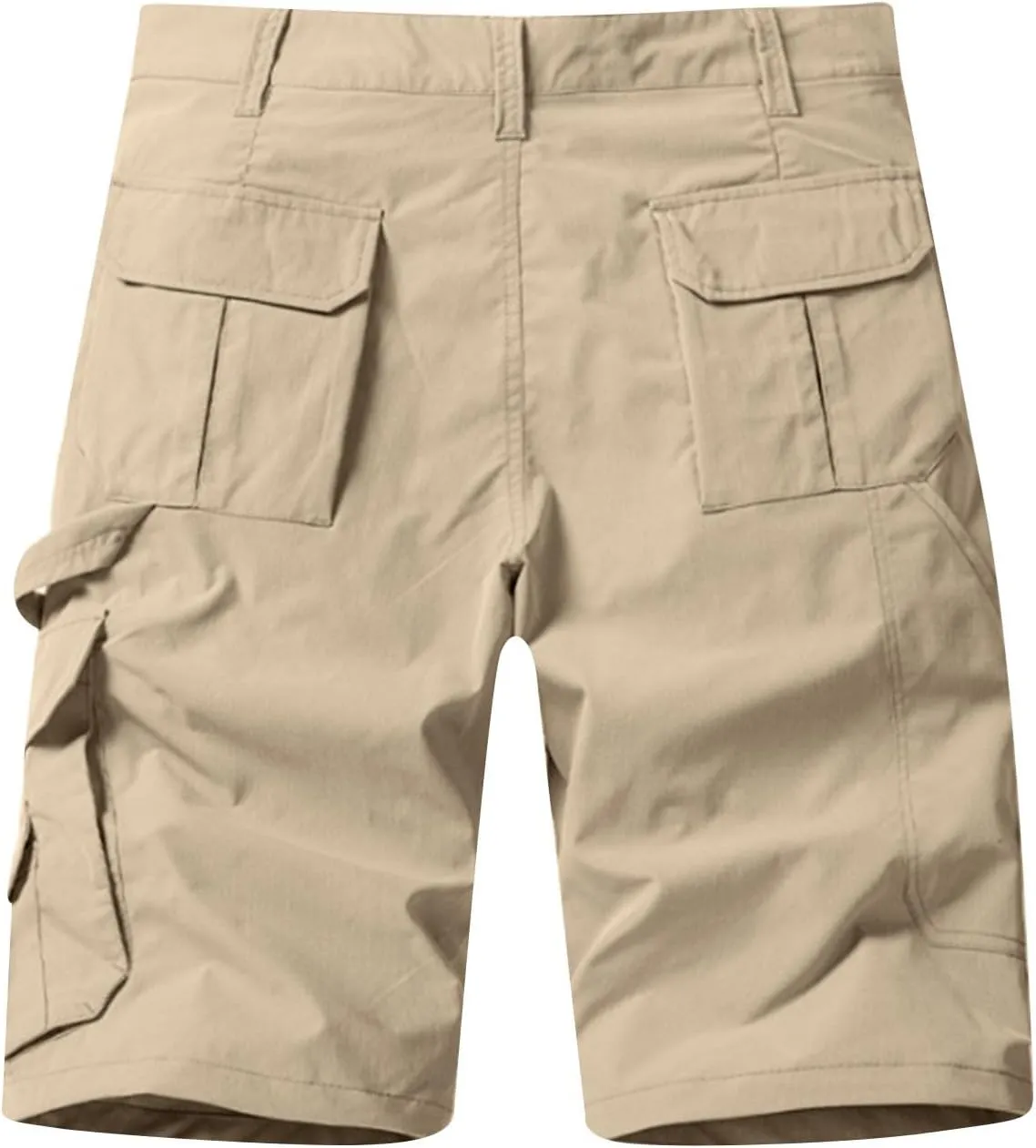ADHOWBEW Summer Shorts for Men Carpenter Summer Tactical Stretch Big and Tall Hiking Relaxed Trunks