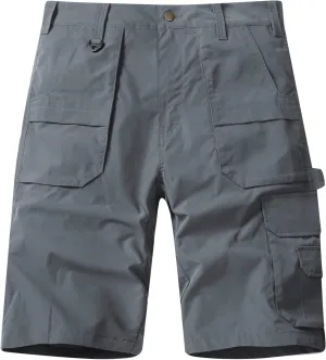 ADHOWBEW Summer Shorts for Men Carpenter Summer Tactical Stretch Big and Tall Hiking Relaxed Trunks