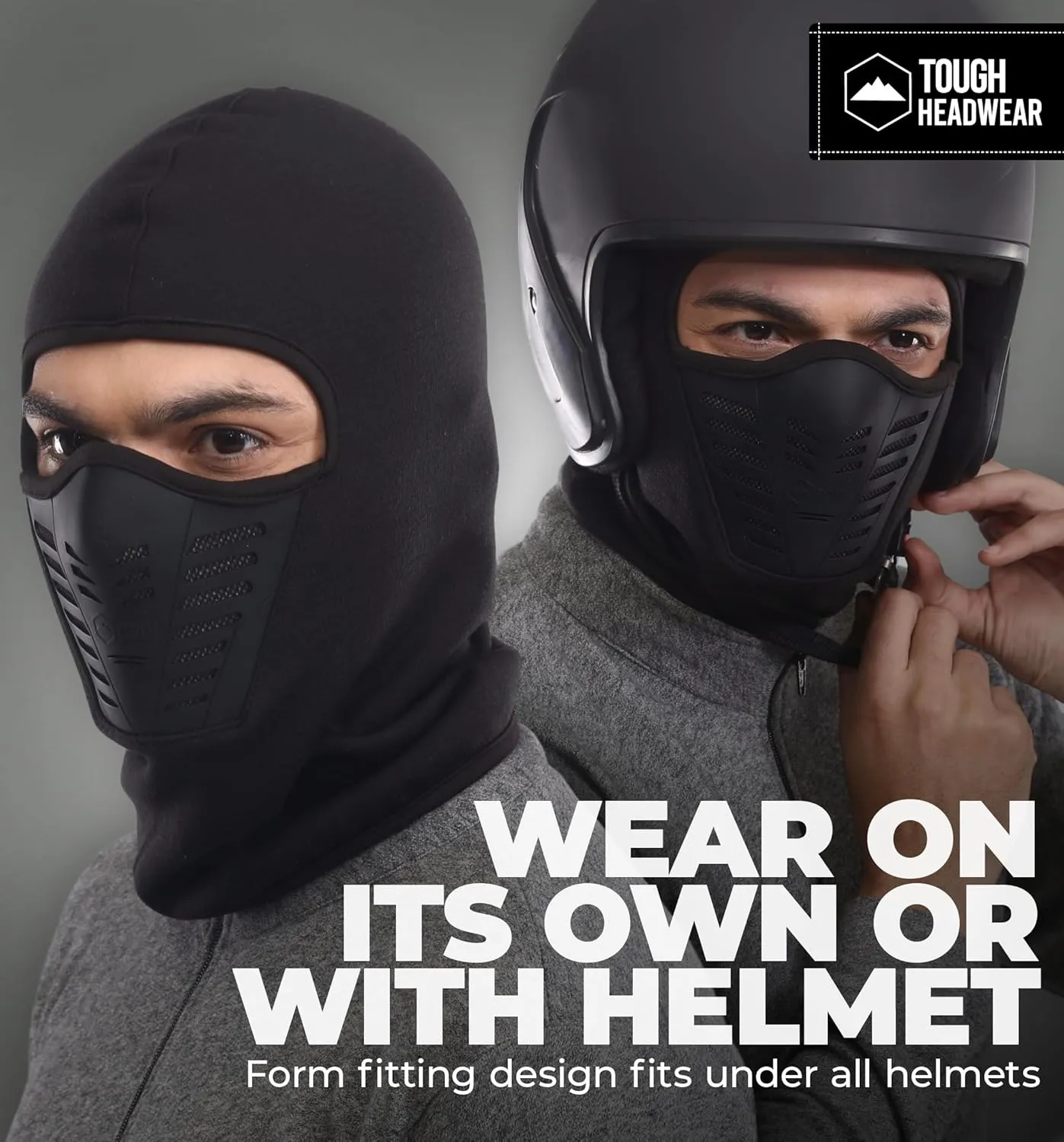 Balaclava Ski Mask - Thermal Face Mask Cold Weather Motorcycle Gear with Breathable Air Vents - Winter Face Mask