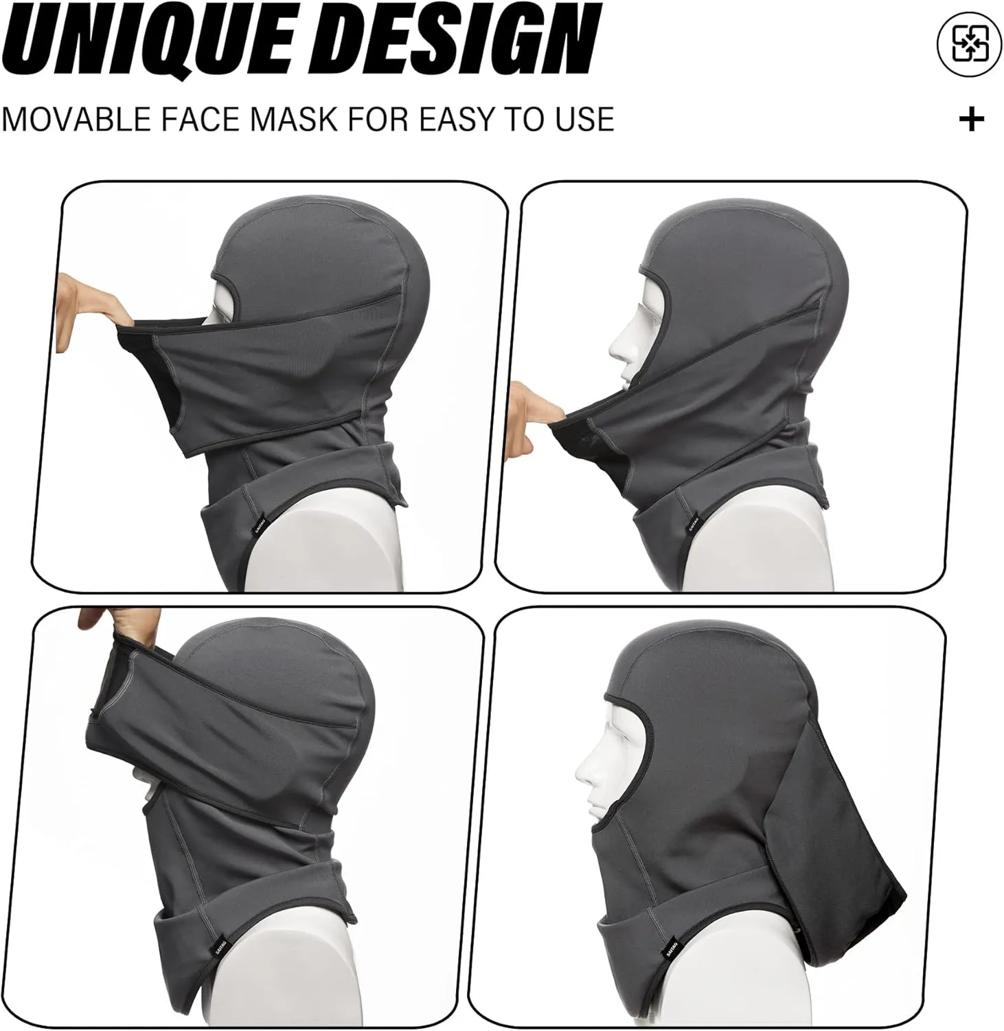 Balaclava Ski Mask Warm Face Mask for Cold Weather Winter Skiing Snowboarding Motorcycling Ice Fishing Men