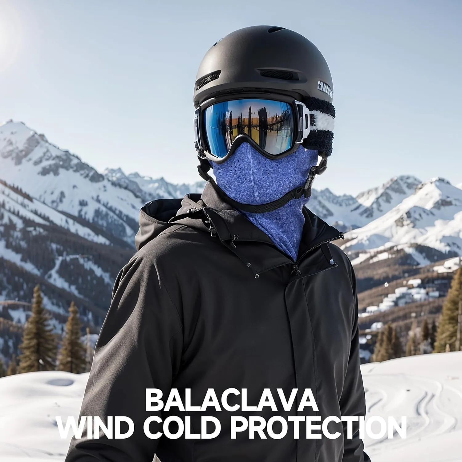 Balaclava Ski Mask Warm Full Face Cover Winter Full Face Mask for Skiing Snowboarding Outdoor Sports
