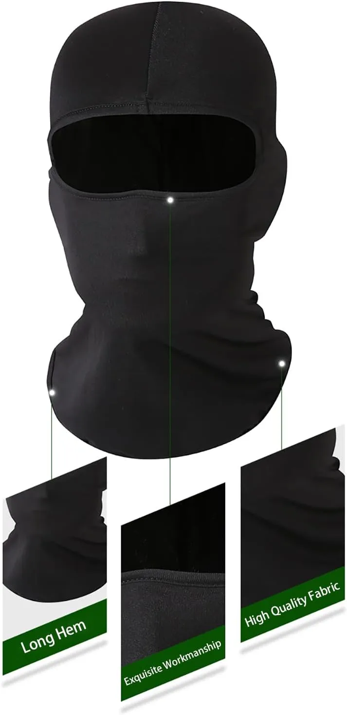 Balaclava Ski Mask Windproof Face Mask Cover Sun UV Protection Scarf Men Women Outdoor Cycling Motorcycle Riding Mask