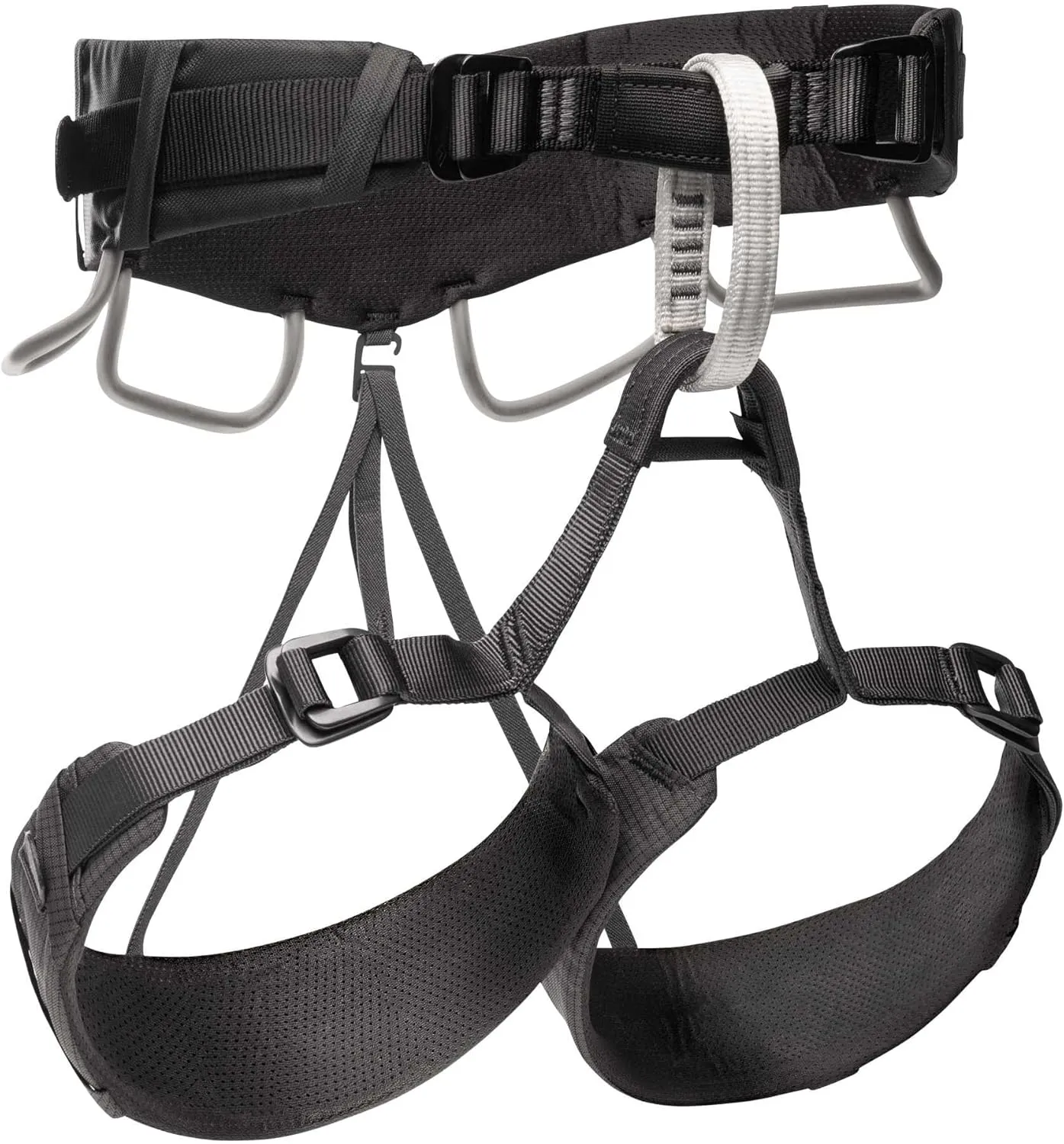 Black Diamond Momentum 4S Rock Climbing Harness, Anthracite, X-Small/Medium