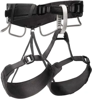 Black Diamond Momentum 4S Rock Climbing Harness, Anthracite, X-Small/Medium