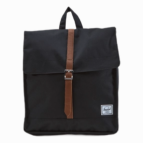 City Mid-volume Black/tan Synthetic Leather