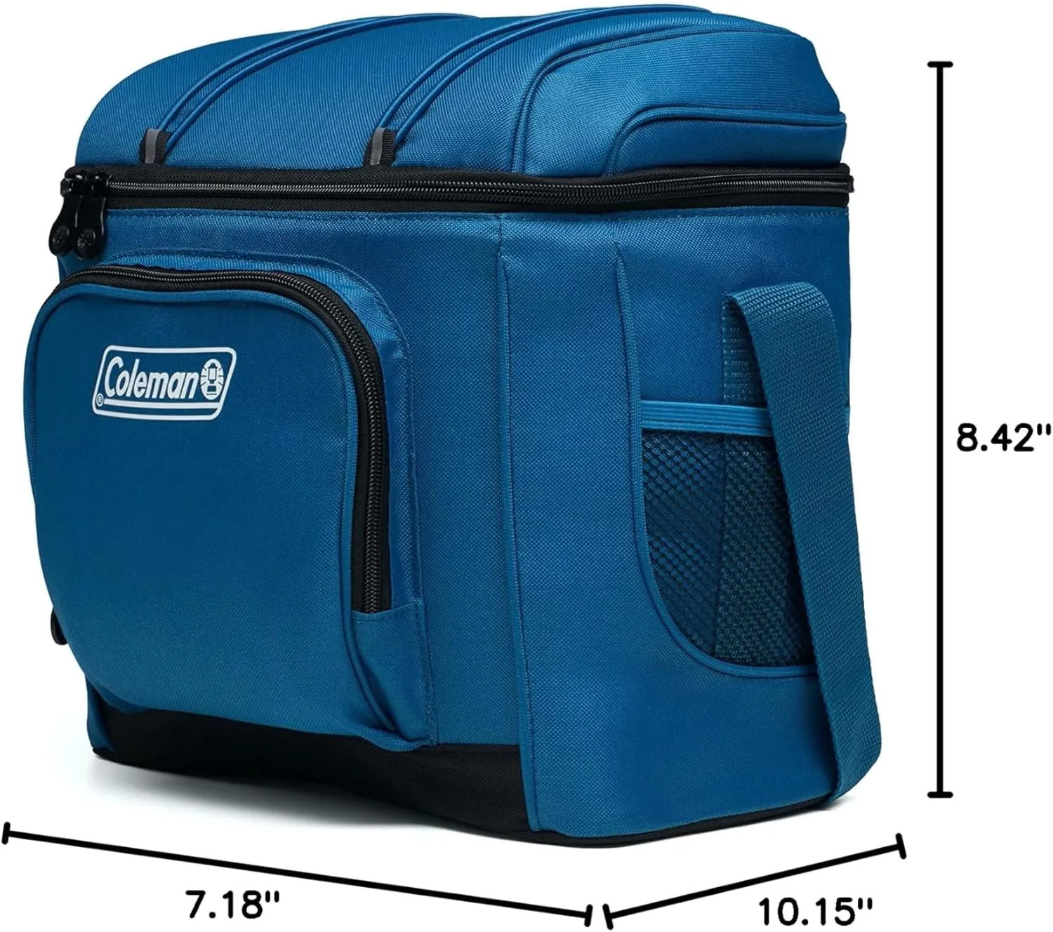 Coleman Chiller Insulated Soft Cooler, Leakproof 9/16/30 Can Cooler with 12  Hour Ice Retention, Made with Recycled Materials