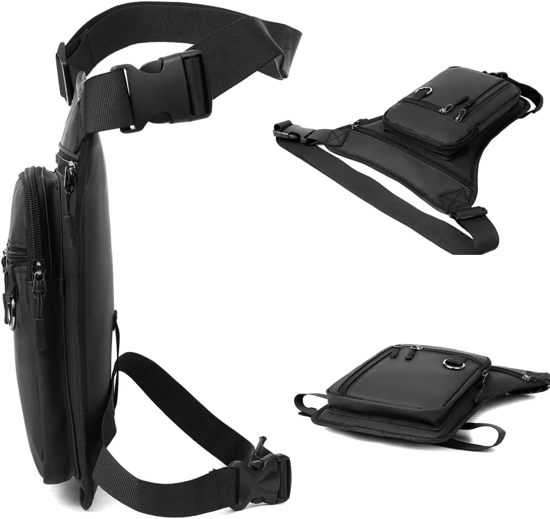 Drop Leg Bag for Men Military Tactical Thigh Pack Pouch Multifunctional Tactical Package Outdoor Hiking Thigh Bag