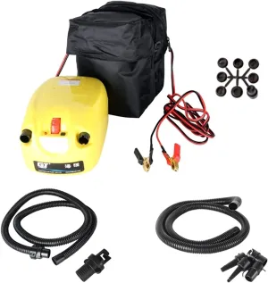 Electrical High Pressure DC12V Electric Air Pump Inflatable Boat Dinghy Raft Sup Surf Board Stand Up Paddle Kayak Canoe C73002