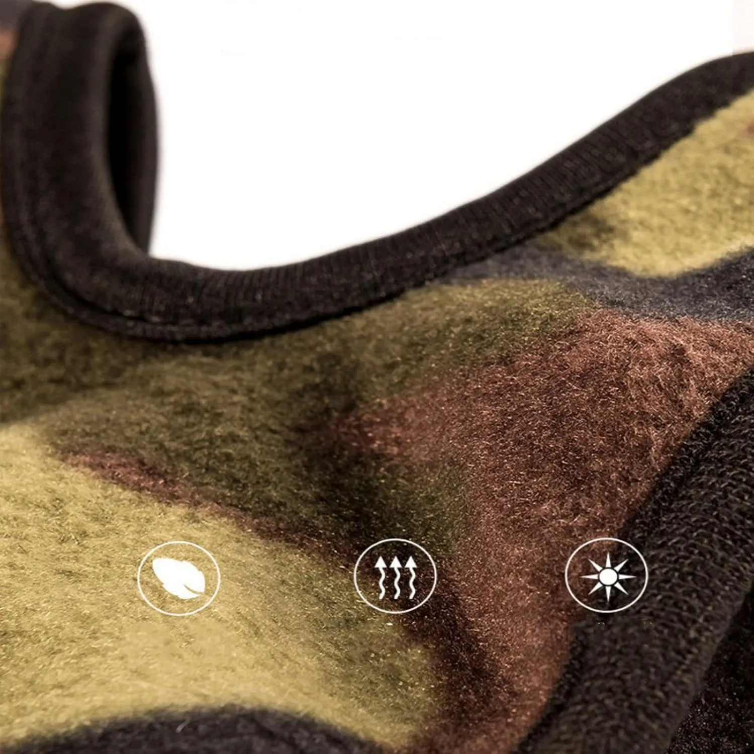 Fleece Face Mask for Winter,Fleece Ski Mask Cycling Full Cover Face Mask Cold Weather Warm Mask Outdoor Windproof Mask