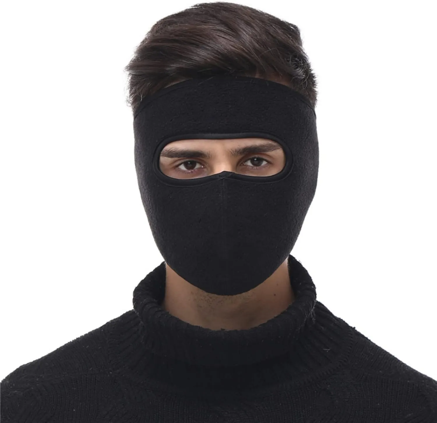 Fleece Face Mask for Winter,Fleece Ski Mask Cycling Full Cover Face Mask Cold Weather Warm Mask Outdoor Windproof Mask