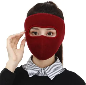 Fleece Face Mask for Winter,Fleece Ski Mask Cycling Full Cover Face Mask Cold Weather Warm Mask Outdoor Windproof Mask