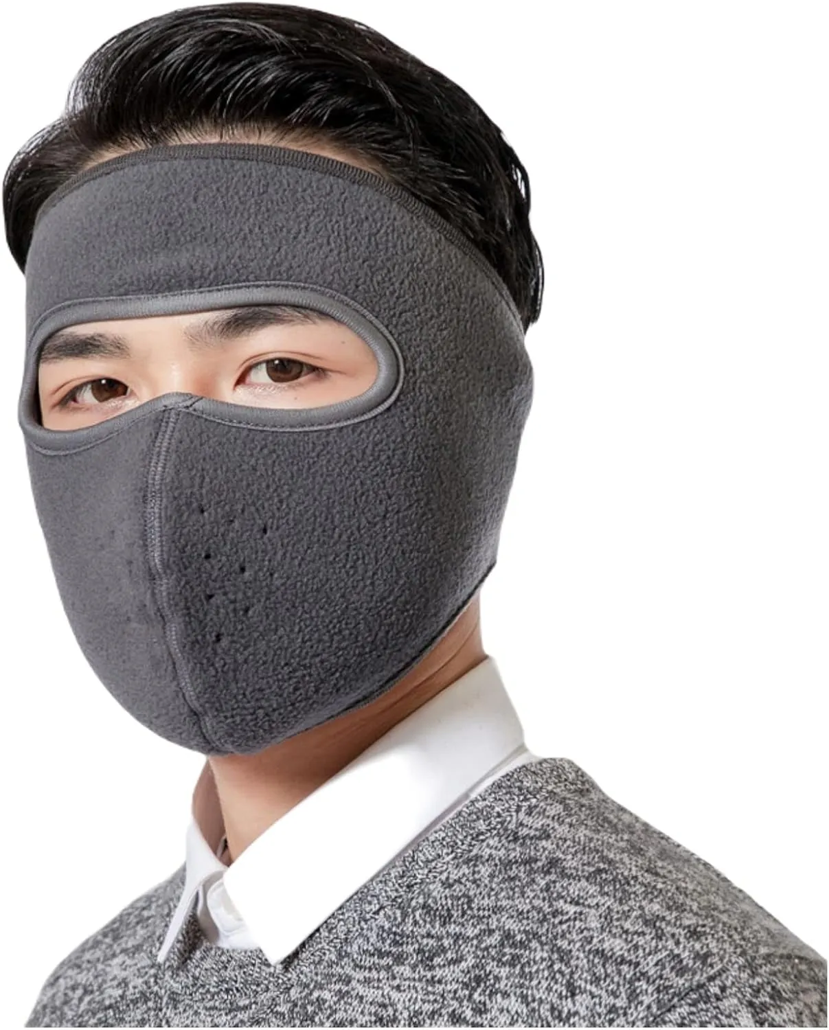 Fleece Face Mask for Winter,Fleece Ski Mask Cycling Full Cover Face Mask Cold Weather Warm Mask Outdoor Windproof Mask