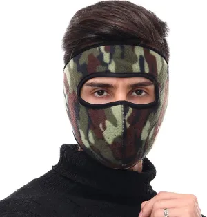 Fleece Face Mask for Winter,Fleece Ski Mask Cycling Full Cover Face Mask Cold Weather Warm Mask Outdoor Windproof Mask