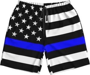 Funny Swim Trunks with Liner Beach Shorts Quick Dry Men'S Swimming Trunks Swim Suit