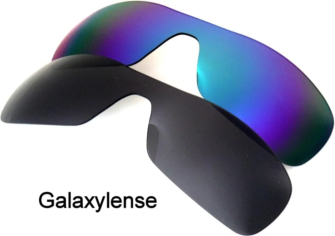 Galaxy Replacement Lenses for Oakley Antix Black&Blue Color Polorized,2 Pairs