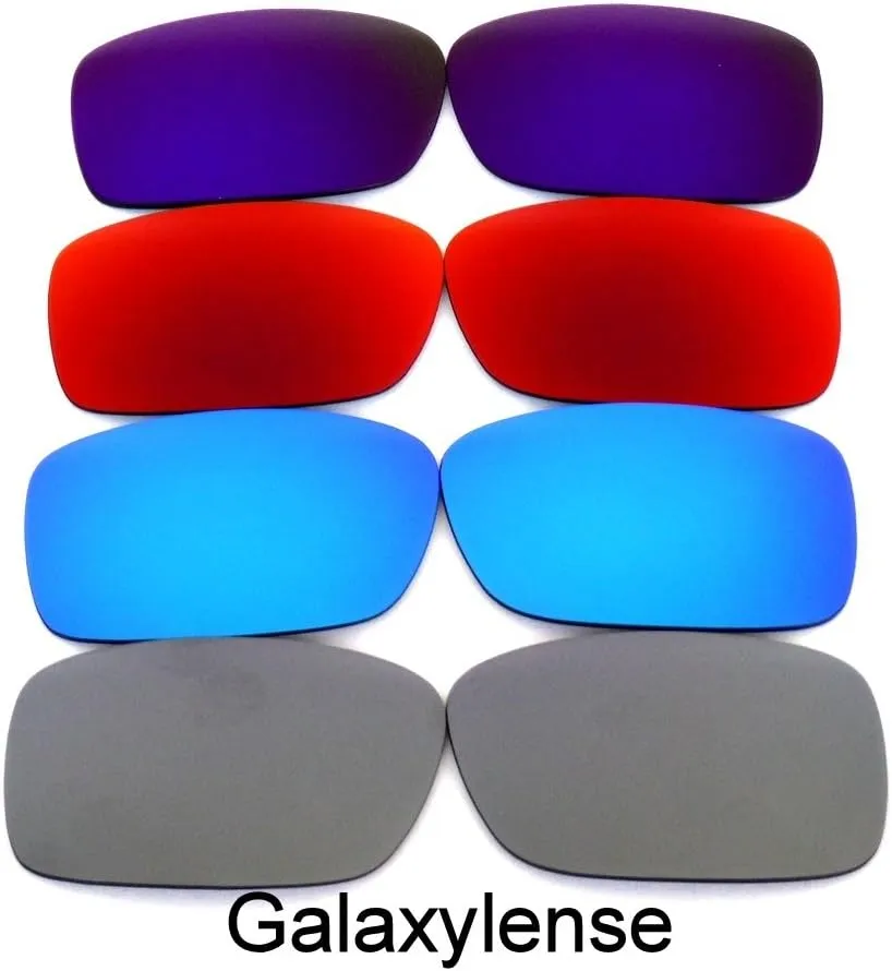 Galaxy Replacement Lenses For Oakley Crankcase Polarized Gray&Blue&Red&Purple 4PS