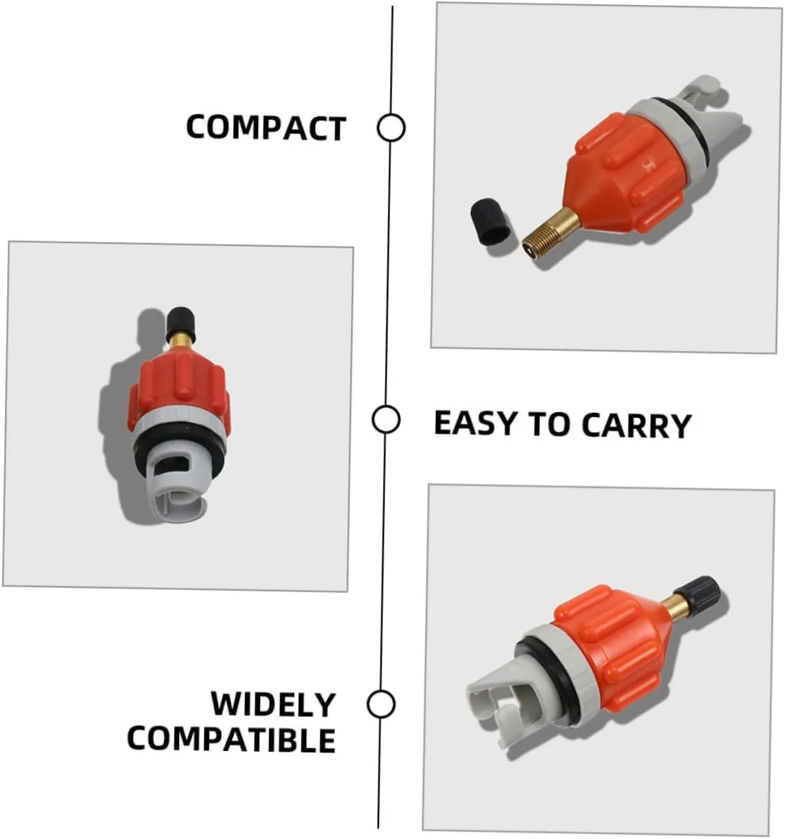Gas Nozzle Adapter Nozzles Valve Adapter Adaptor Pumps Air Pump Inflatables Pump Adapter Paddle Board
