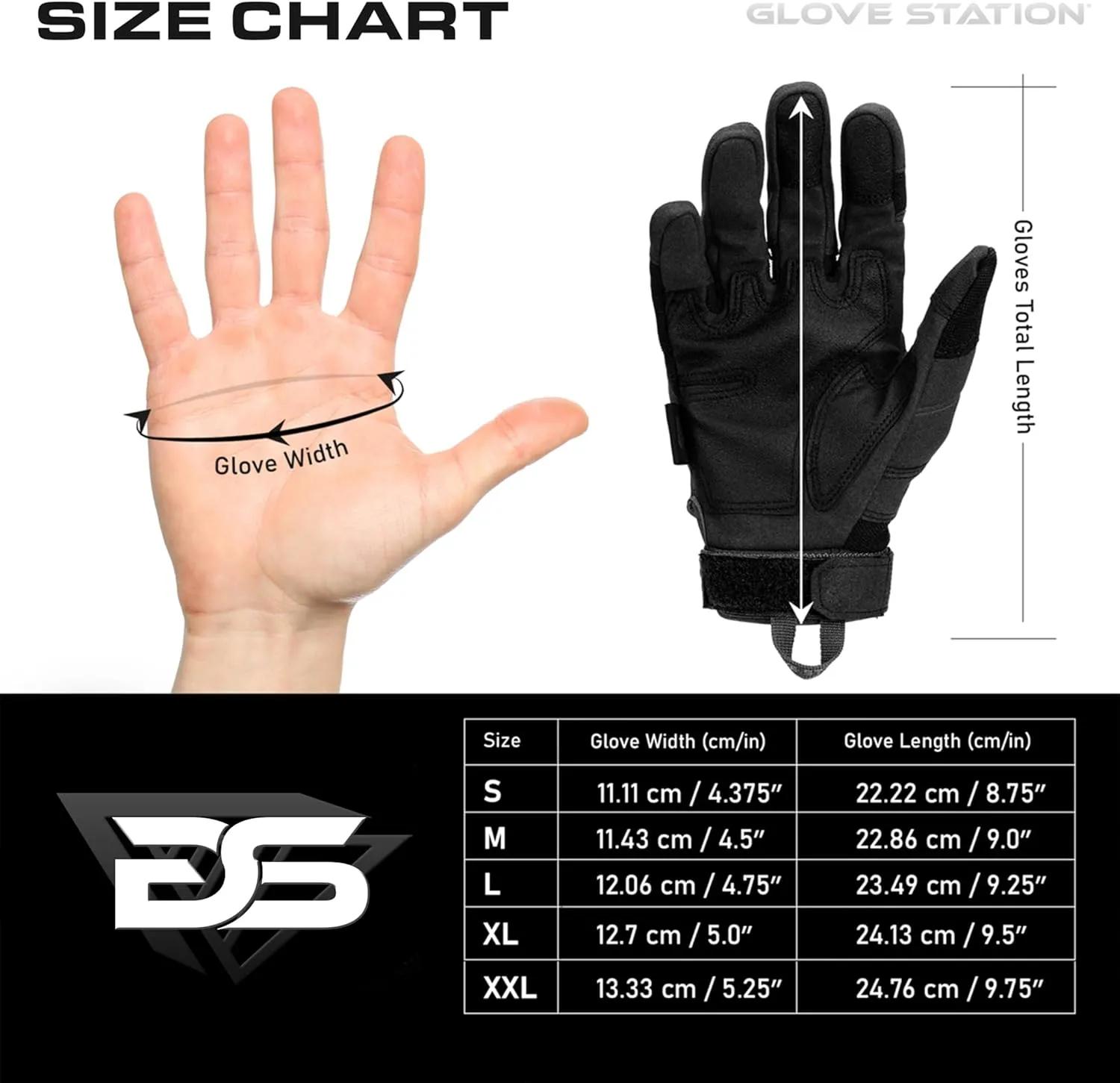 Glove Station - Tactical Shooting Hard Knuckle Gloves for Men and Woman with Touchscreen Fingers - Durable and Comfortable Hand-Gear for Outdoor Work Shooting and Hunting