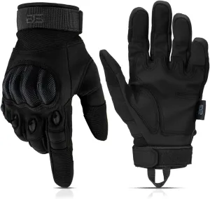 Glove Station - Tactical Shooting Hard Knuckle Gloves for Men and Woman with Touchscreen Fingers - Durable and Comfortable Hand-Gear for Outdoor Work Shooting and Hunting