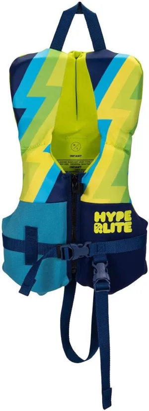 Hyperlite Indy CGA Kids Wakeboard Vest Yellow/Blue Toddler (<30Lbs)