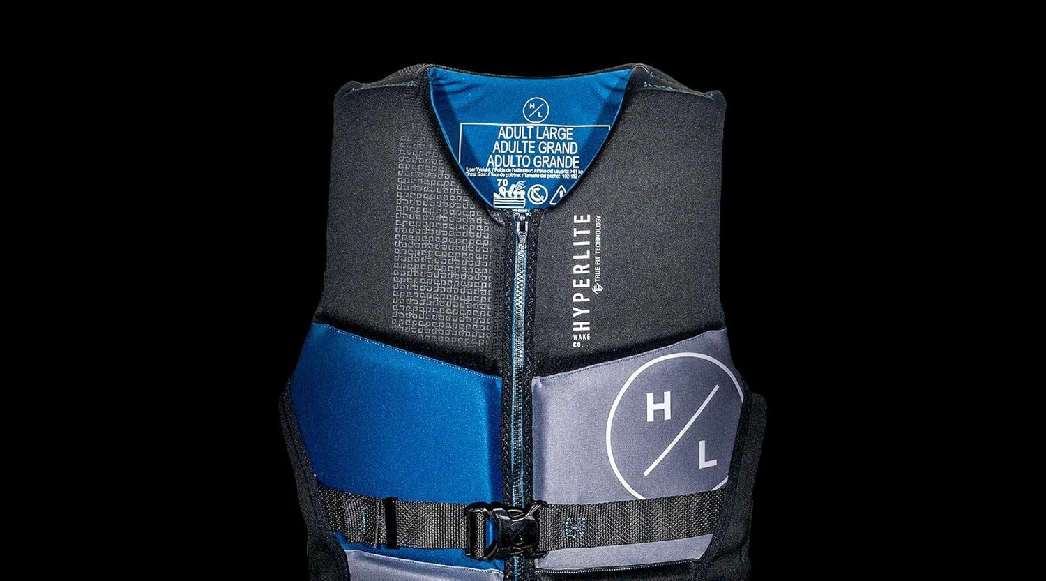 Hyperlite Prime Men's Life Vest, US Coast Guard & Transport Canada Approved