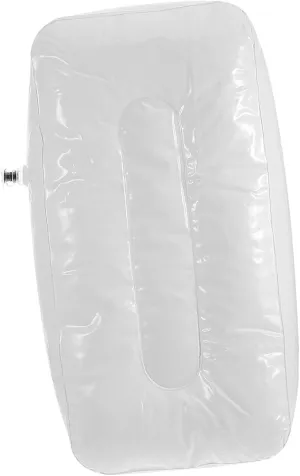 Inflatable Cushion Cushions Air Boat Seat Paddle Small Inflatable Seat for Boat Rowing Waterproof Board Tan Fiber Comfort Large Paddleboard Sup Foam Back Padded Outdoor White PVC
