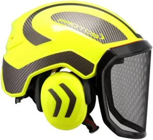 Integral Arborist Helmet - Hi-Viz Yellow & Carbon