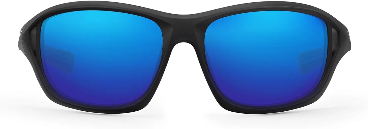 KastKing Dugan Polarized Sport Sunglasses for Men and Women, Ideal for Driving Fishing Cycling Running, UV Protection