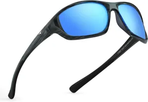 KastKing Dugan Polarized Sport Sunglasses for Men and Women, Ideal for Driving Fishing Cycling Running, UV Protection