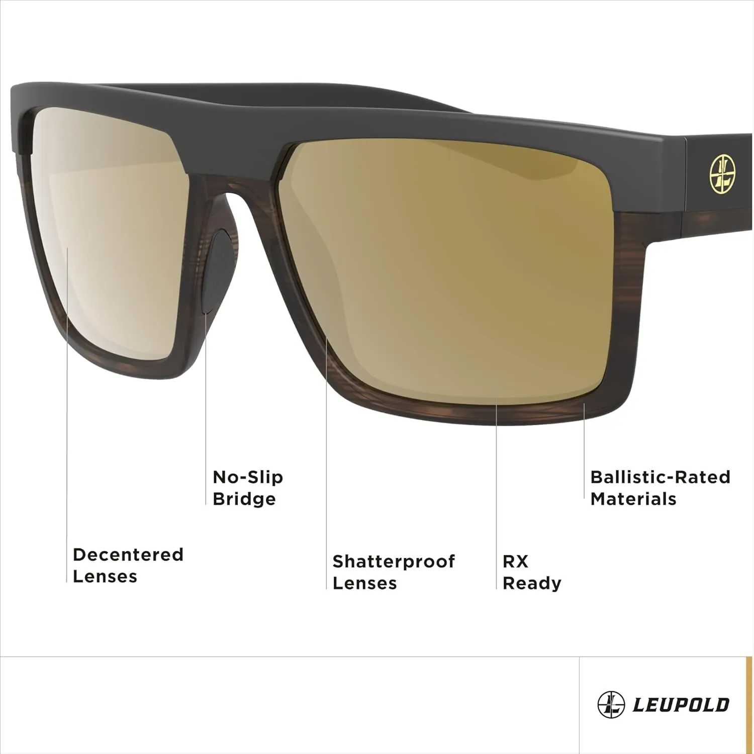 Leupold Becnara Performance Eyewear with Polarized Lenses