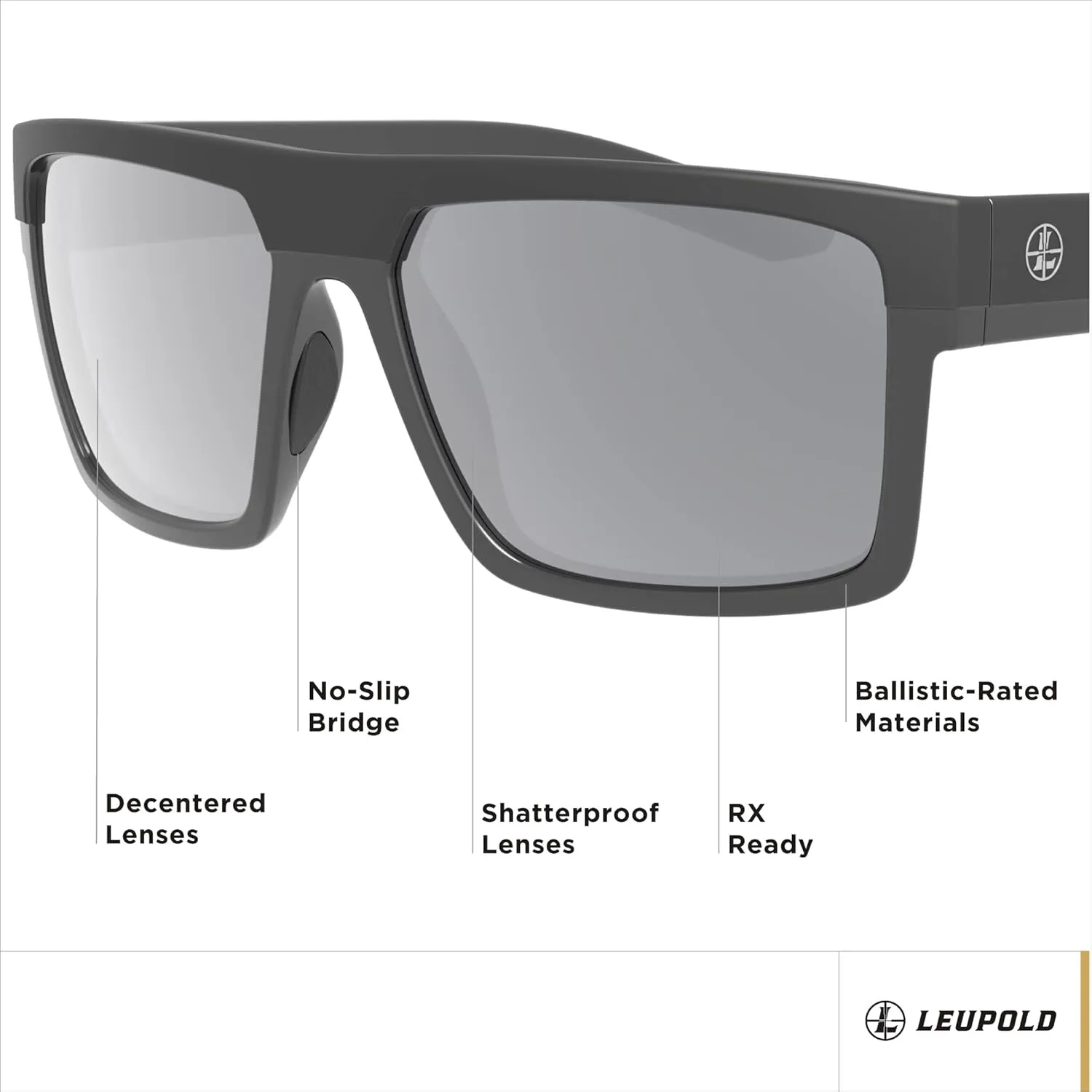 Leupold Becnara Performance Eyewear with Polarized Lenses