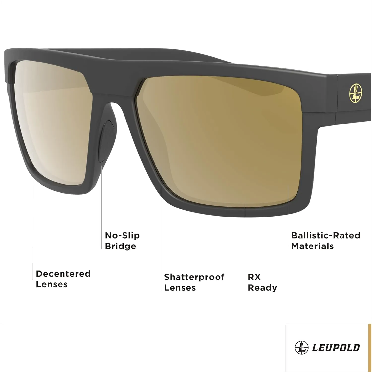 Leupold Becnara Performance Eyewear with Polarized Lenses