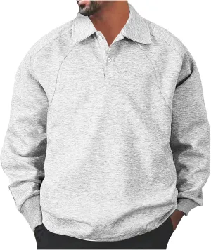 Mens Athletic Sweatshirts Jumper Sports Shirts Retro Distressed Lace Up Pullover Sweatshirt Half Zip Pullover Men