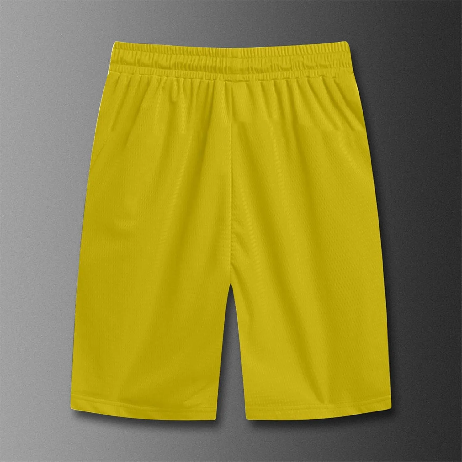 Mens Gym Shorts Mesh Breathable Quick-Dry Basketball Shorts Lightweight Running Sport Half Pants with Zipper Pockets