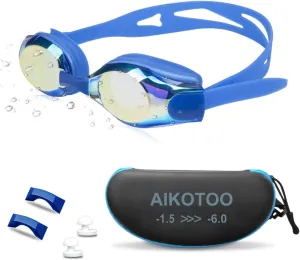 Nearsighted Swim Goggles, Shortsighted Swimming Goggles