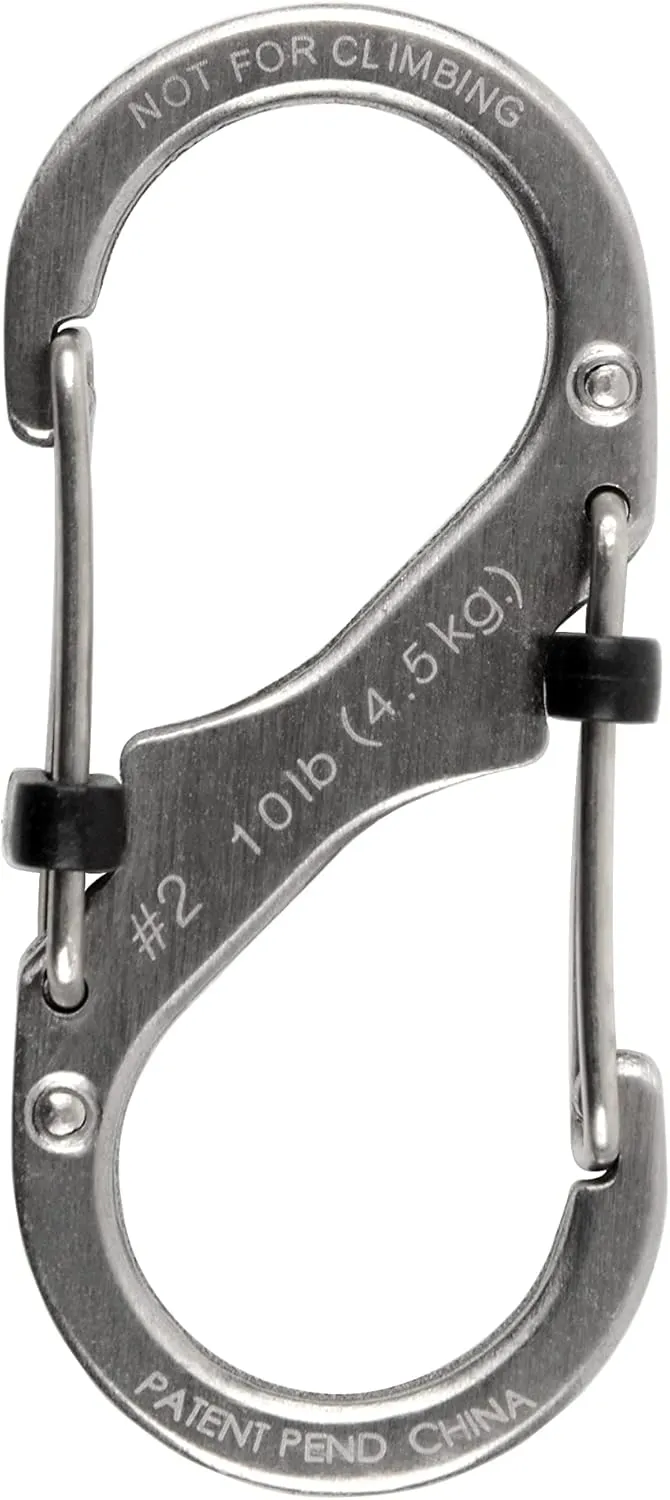 Nite IZE Unisex's S-Biner Stainless Steel Slide Lock