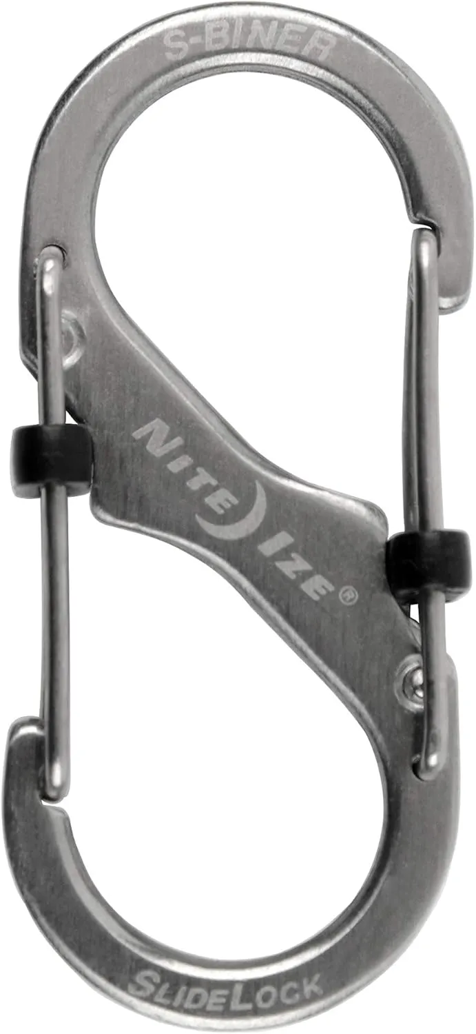 Nite IZE Unisex's S-Biner Stainless Steel Slide Lock