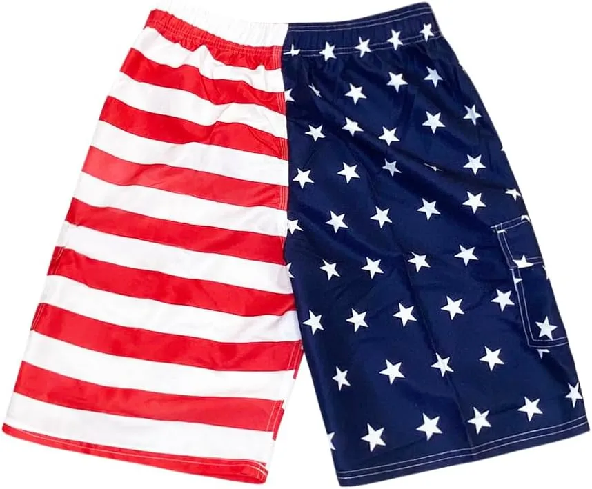 NORTY Mens Big Extended Size Swim Trunks - Mens Plus King Size Swimsuit Thru 5X