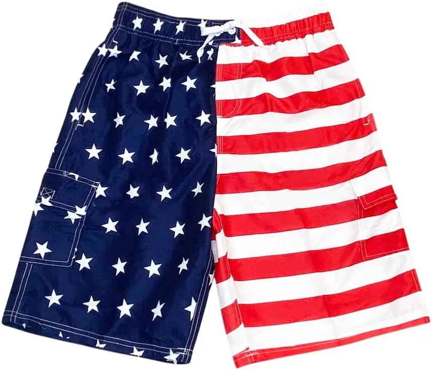 NORTY Mens Big Extended Size Swim Trunks - Mens Plus King Size Swimsuit Thru 5X