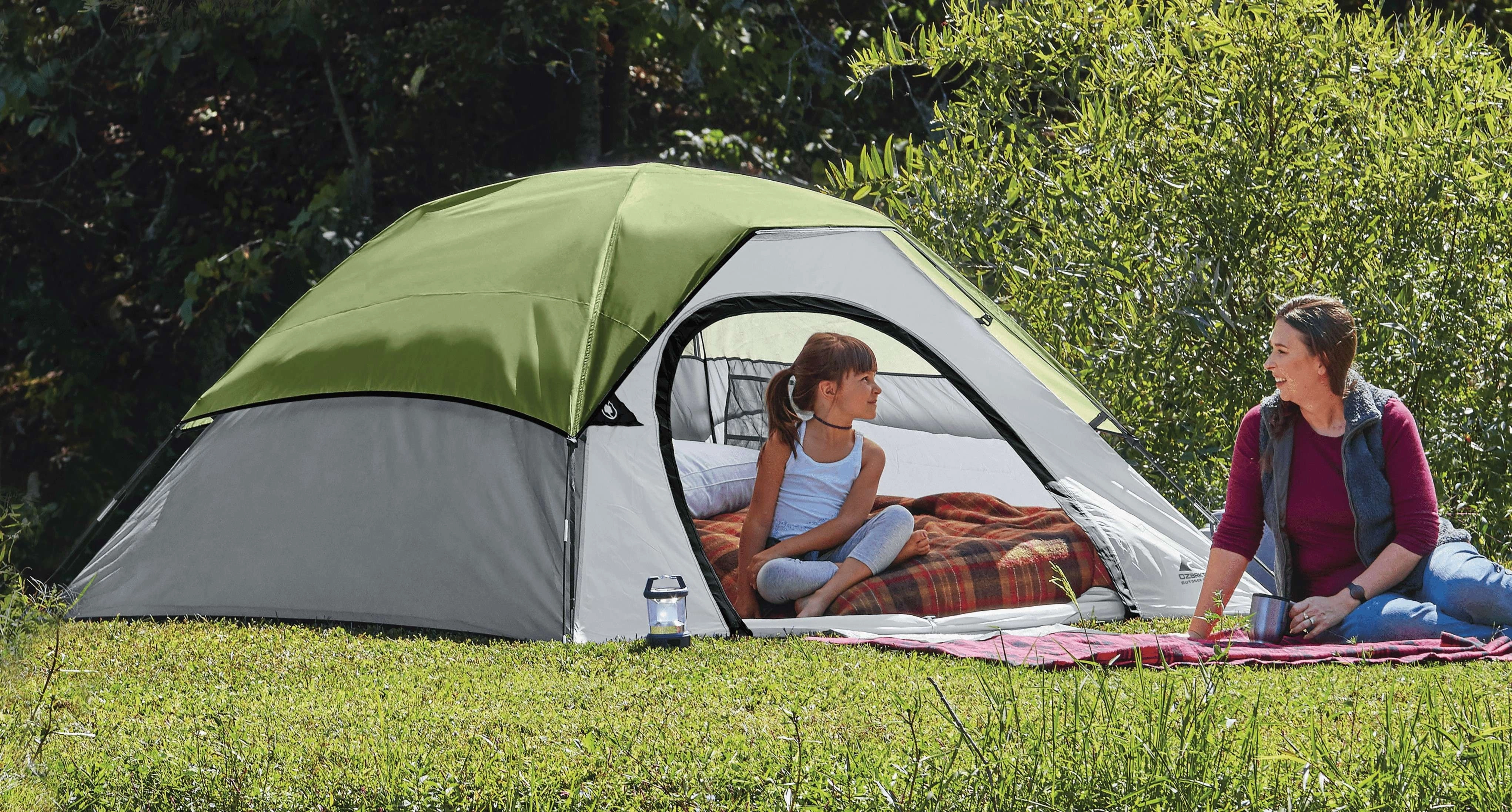 Ozark Trail, 3-Person Clip & Camp Dome Tent  7 x 7 x 44,  5.64 lbs