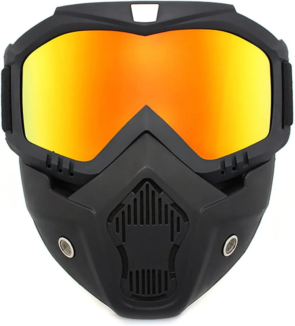 Paintball Mask Anti-Fog | Airsoft Helmet and Full Face Tactical Mask | Ballistic Goggles for Men | For Skiing, Paintball, Shooting, Cycling, Fishing