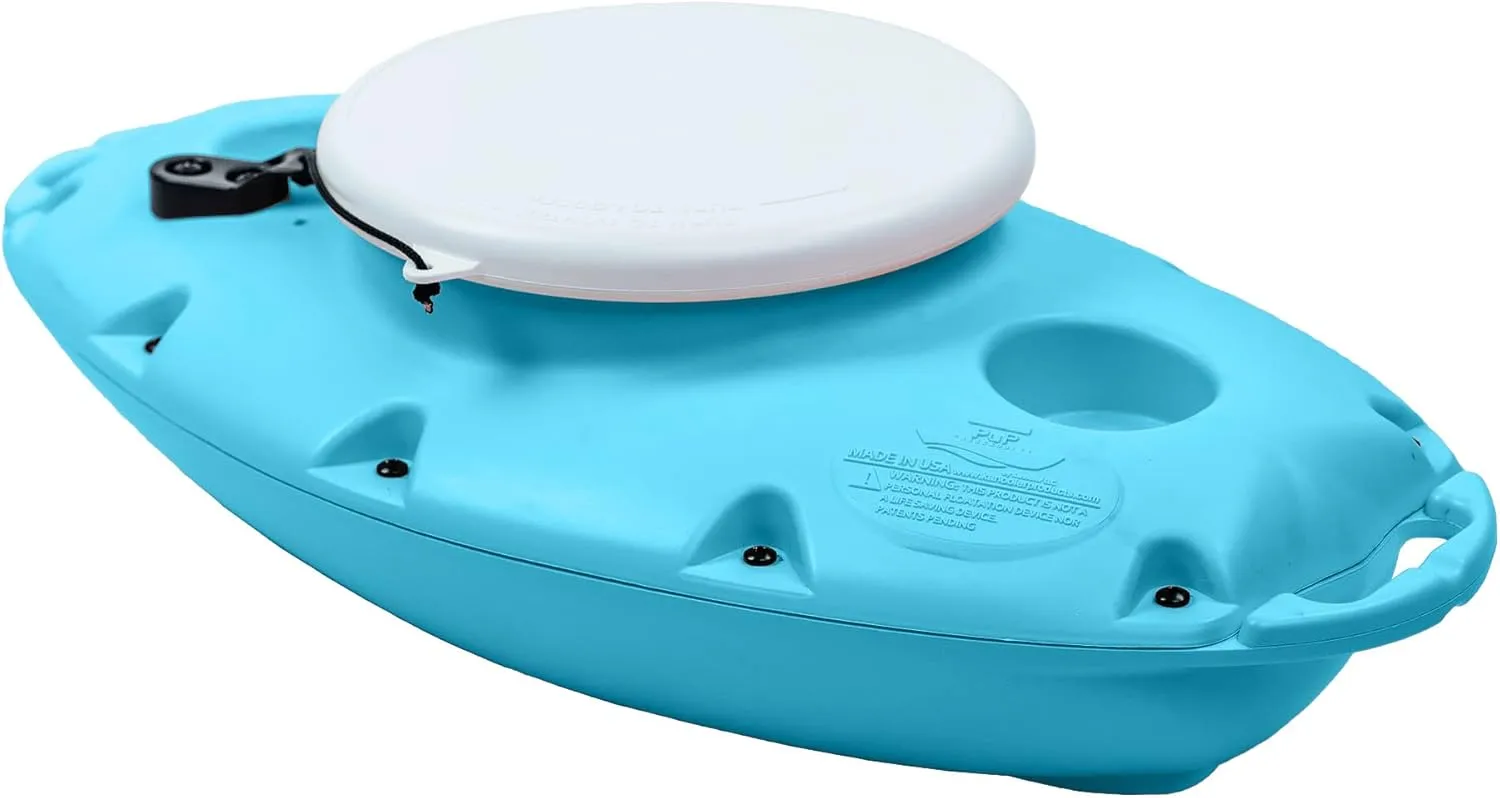 PuP Floating Cooler, Tow on Rivers and Lakes, 15 Quart