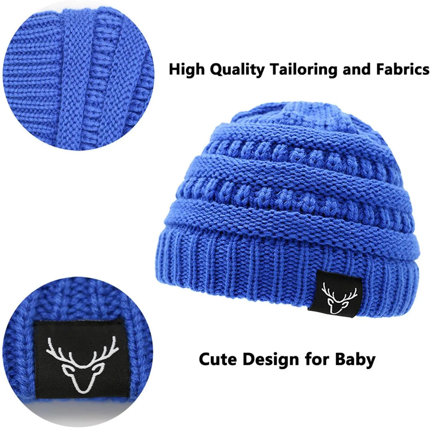 Sarfel Baby Hats Knit Warm Baby Winter Hats Soft Kids Infant Toddler Beanie Baby Beanies for Boys Girls Gifts