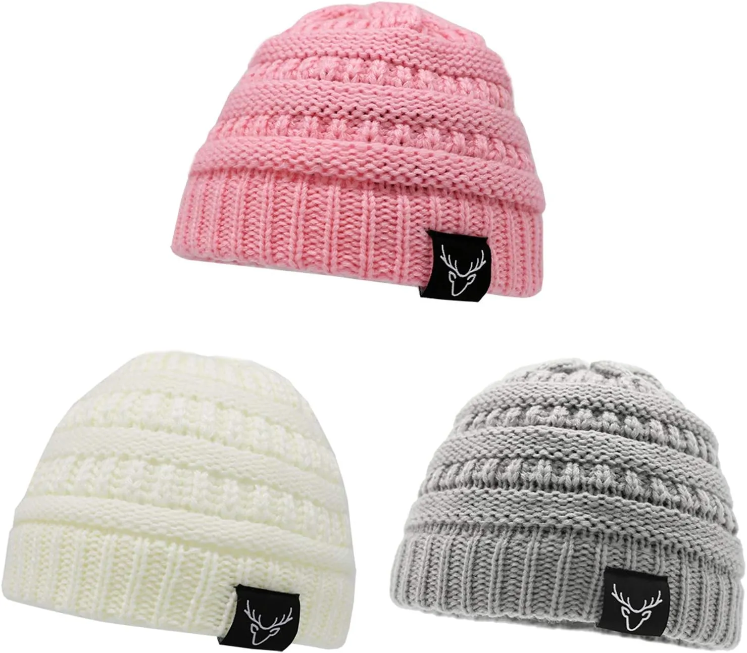 Sarfel Baby Hats Knit Warm Baby Winter Hats Soft Kids Infant Toddler Beanie Baby Beanies for Boys Girls Gifts