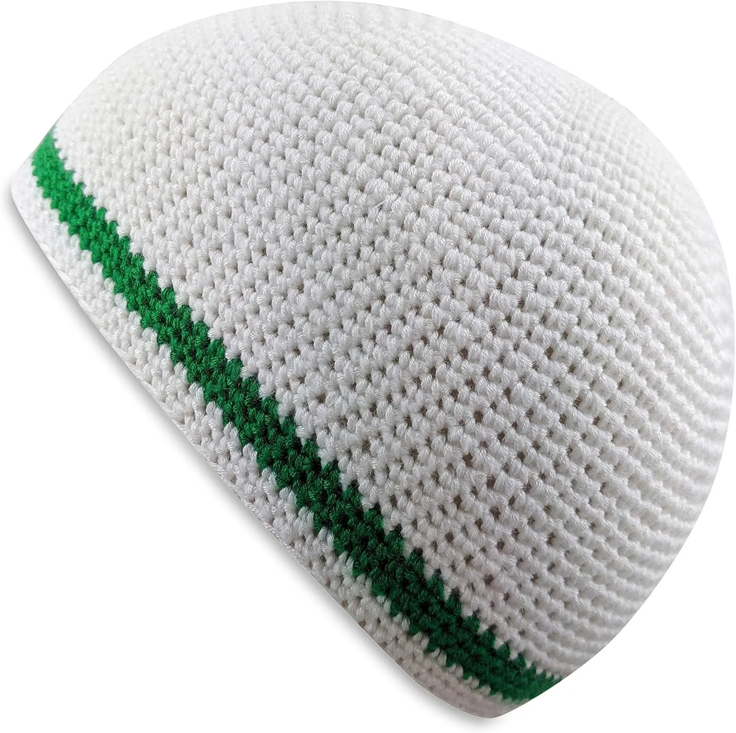 SnugZero Skull Cap for Men - Handmade Knit in Breathable Cooling Bamboo Cotton - Helmet Liner Sleep Kufi Hat