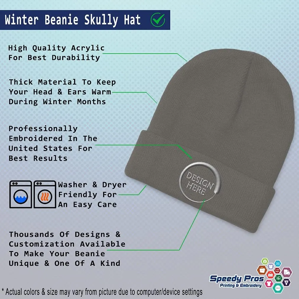 Speedy Pros Beanies for Men Straight Outta Chemo Skull Cap Winter Hats for Women Acrylic 1 Size